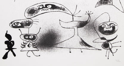 Joan MIRO : Barcelona, la fête - Sérigraphie signée