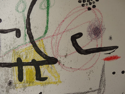 Joan MIRO : Maravillas con variaciones acrosticas 9 - Lithographie originale signée