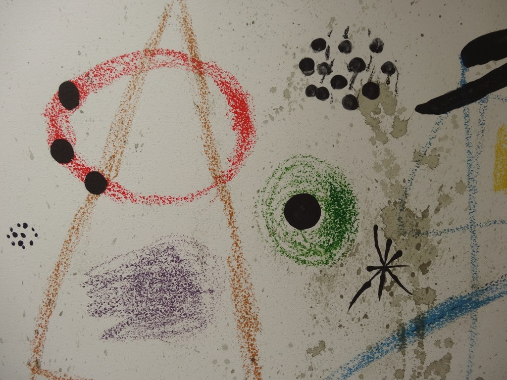 Joan MIRO : Maravillas con variaciones acrosticas 3 - Lithographie originale signée