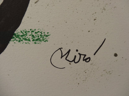 Joan MIRO : Maravillas con variaciones acrosticas 3 - Lithographie originale signée