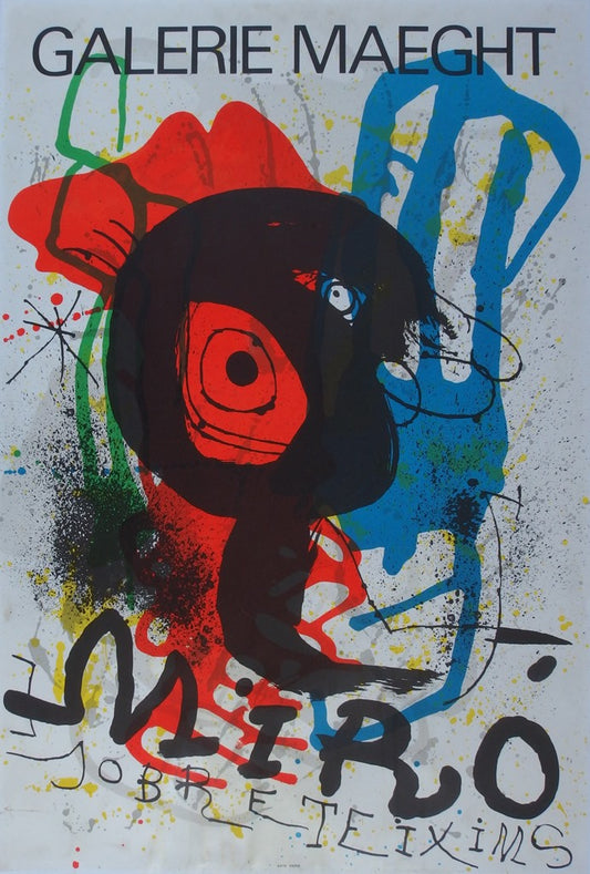 Joan MIRO : Sobreteixims - Affiche en lithographie originale signée