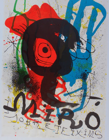 Joan MIRO : Sobreteixims - Affiche en lithographie originale signée