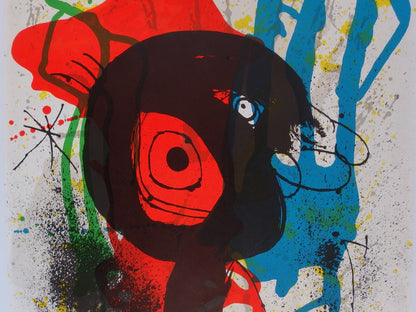 Joan MIRO : Sobreteixims - Affiche en lithographie originale signée
