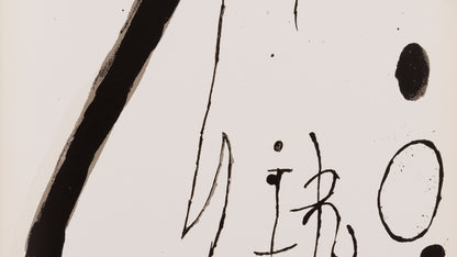 Joan MIRO : Tapis de Tarragona IX - Lithographie