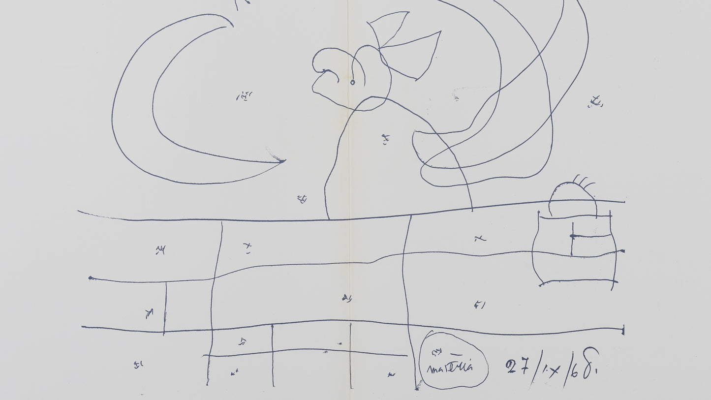 Joan MIRO : Tapis de Tarragona X - Lithographie