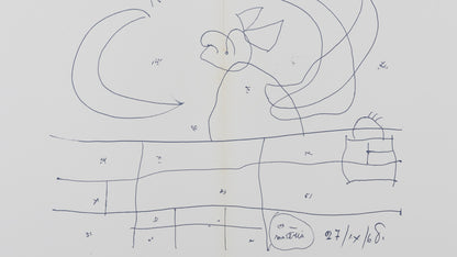 Joan MIRO : Tapis de Tarragona X - Lithographie