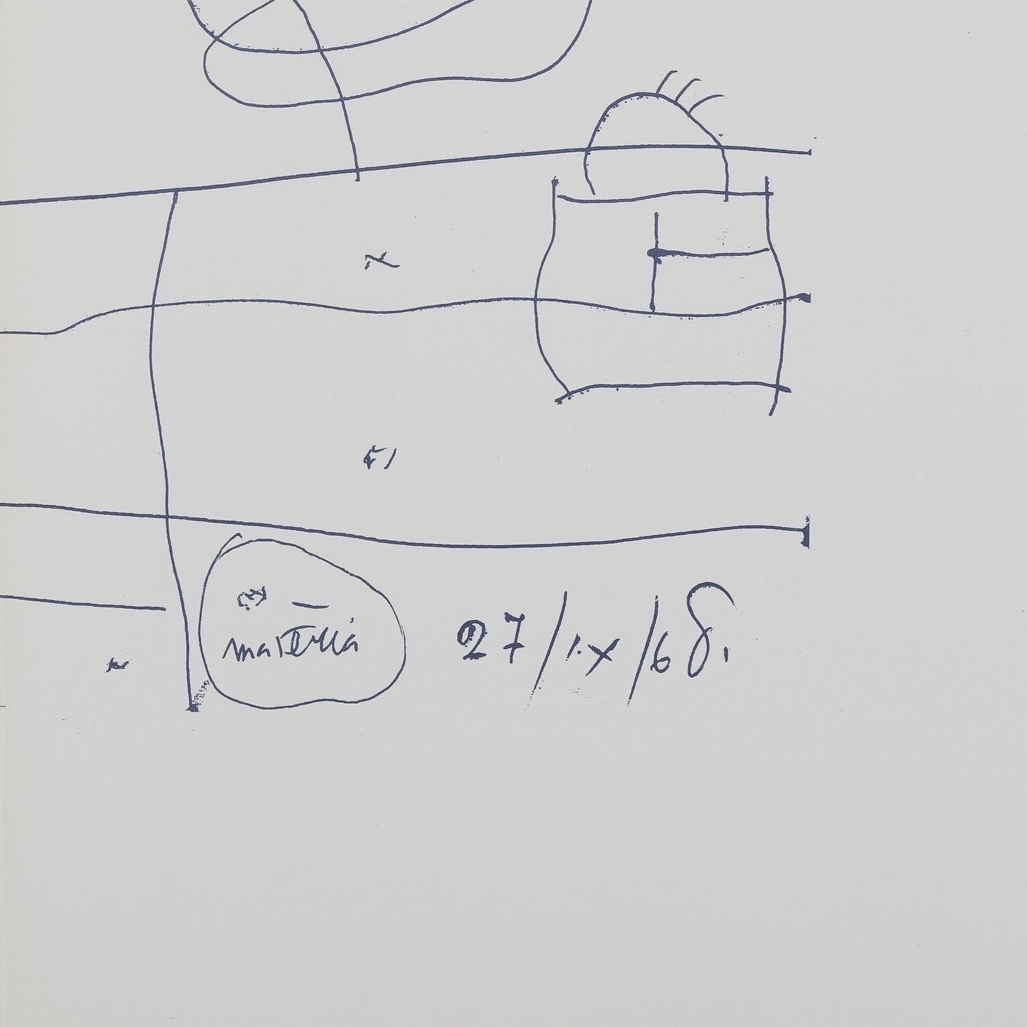 Joan MIRO : Tapis de Tarragona X - Lithographie