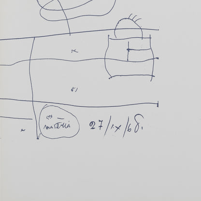 Joan MIRO : Tapis de Tarragona X - Lithographie