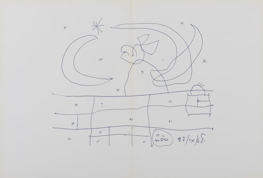 Joan MIRO : Tapis de Tarragona X - Lithographie