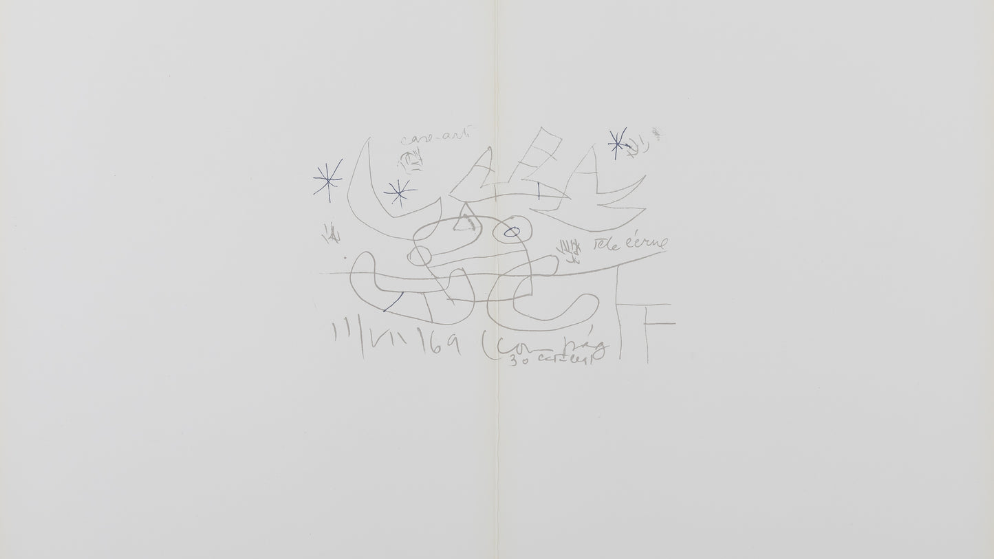 Joan MIRO : Tapis de Tarragona XI - Lithographie