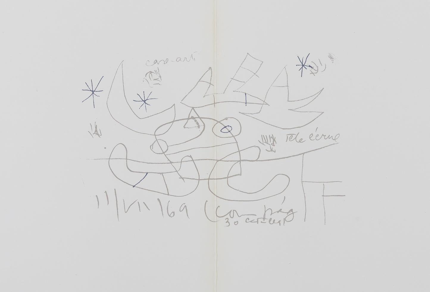 Joan MIRO : Tapis de Tarragona XI - Lithographie