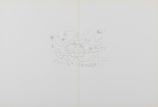 Joan MIRO : Tapis de Tarragona XI - Lithographie