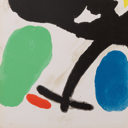 Joan MIRO : Tapis de Tarragona I - Lithographie en couleurs