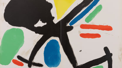 Joan MIRO : Tapis de Tarragona I - Lithographie en couleurs