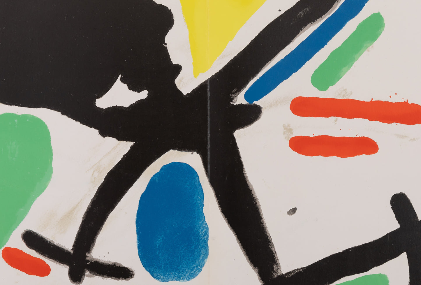 Joan MIRO : Tapis de Tarragona I - Lithographie en couleurs