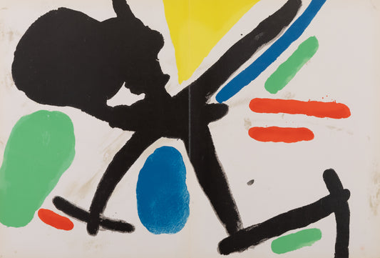 Joan MIRO : Tapis de Tarragona I - Lithographie en couleurs