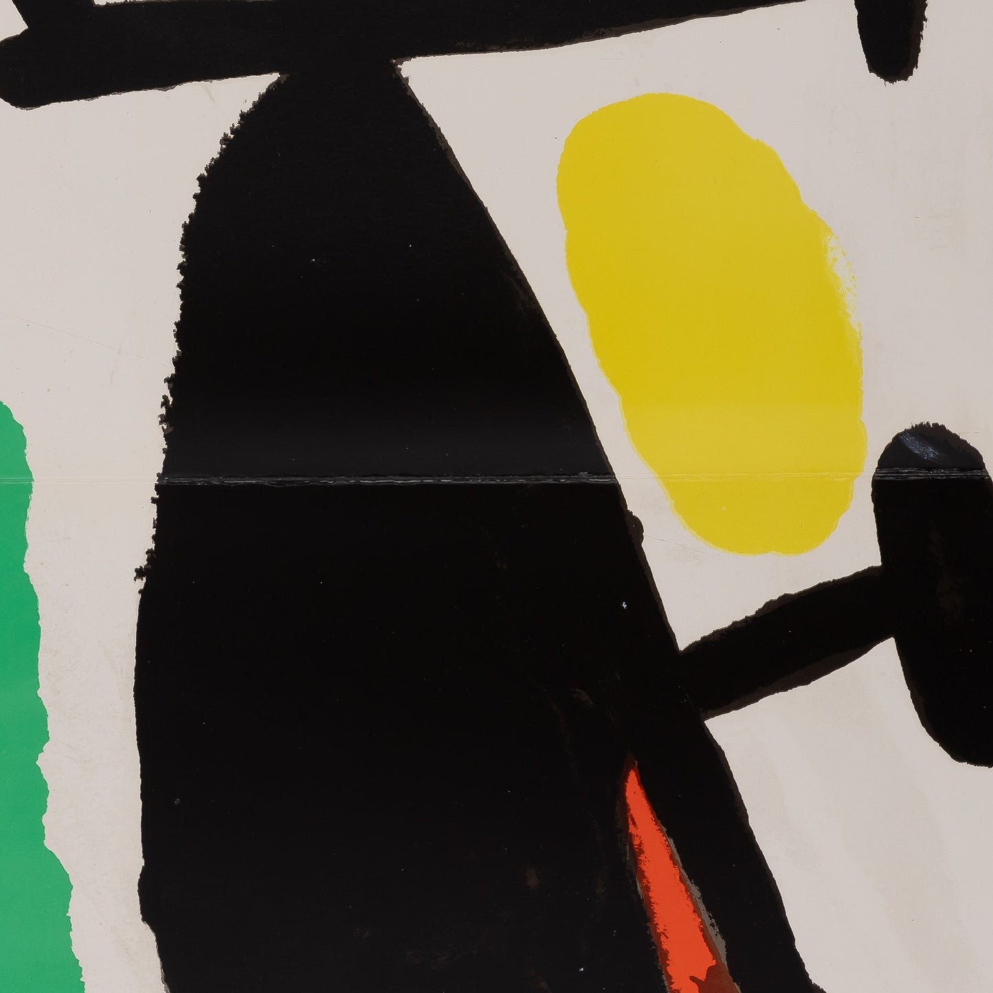 Joan MIRO : Tapis de Tarragona II - Lithographie en couleurs