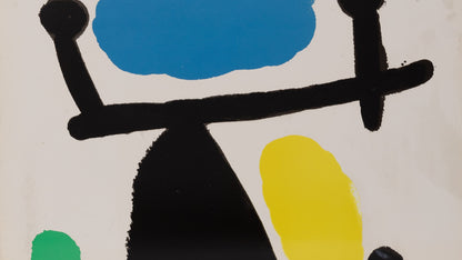 Joan MIRO : Tapis de Tarragona II - Lithographie en couleurs