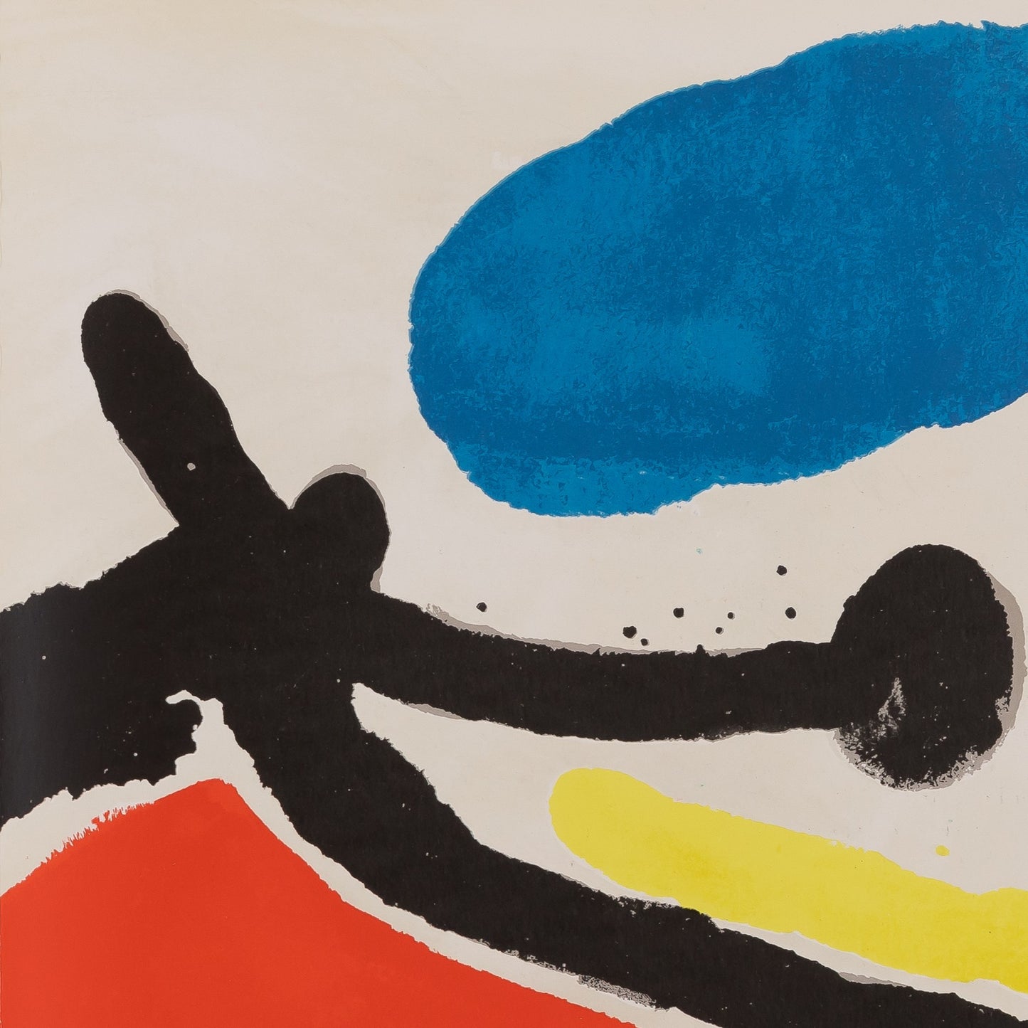 Joan MIRO : Tapis de Tarragona III - Lithographie en couleurs