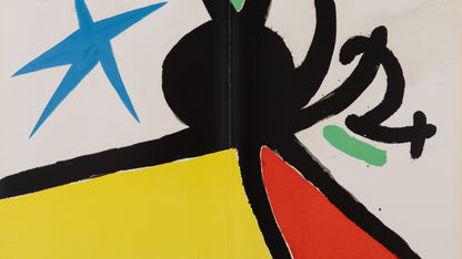 Joan MIRO : Tapis de Tarragona VI - Lithographie en couleurs