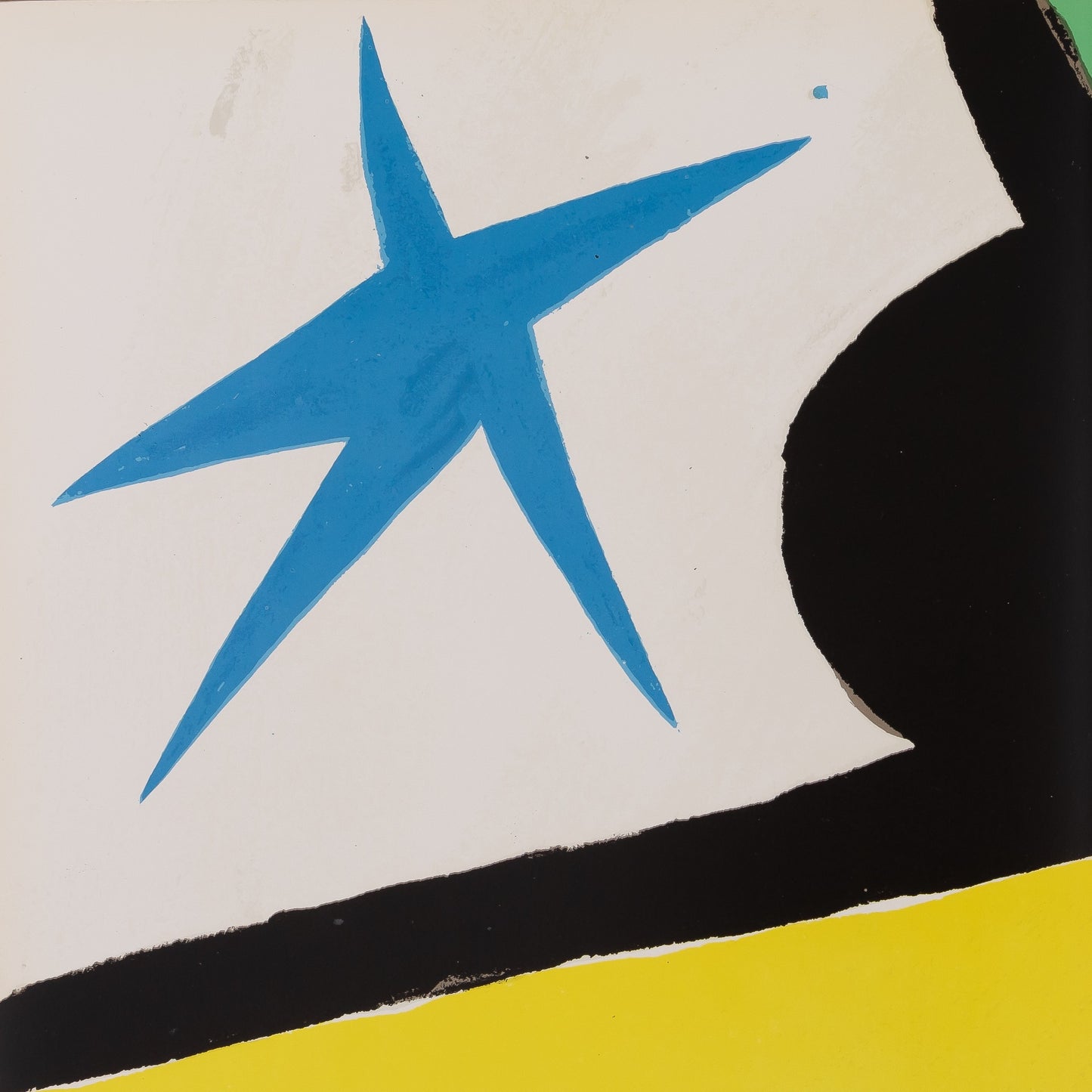 Joan MIRO : Tapis de Tarragona VI - Lithographie en couleurs