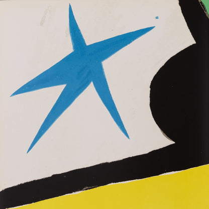 Joan MIRO : Tapis de Tarragona VI - Lithographie en couleurs