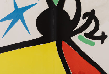 Joan MIRO : Tapis de Tarragona VI - Lithographie en couleurs