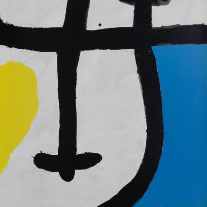 Joan MIRO : Tapis de Tarragona VII - Lithographie en couleurs