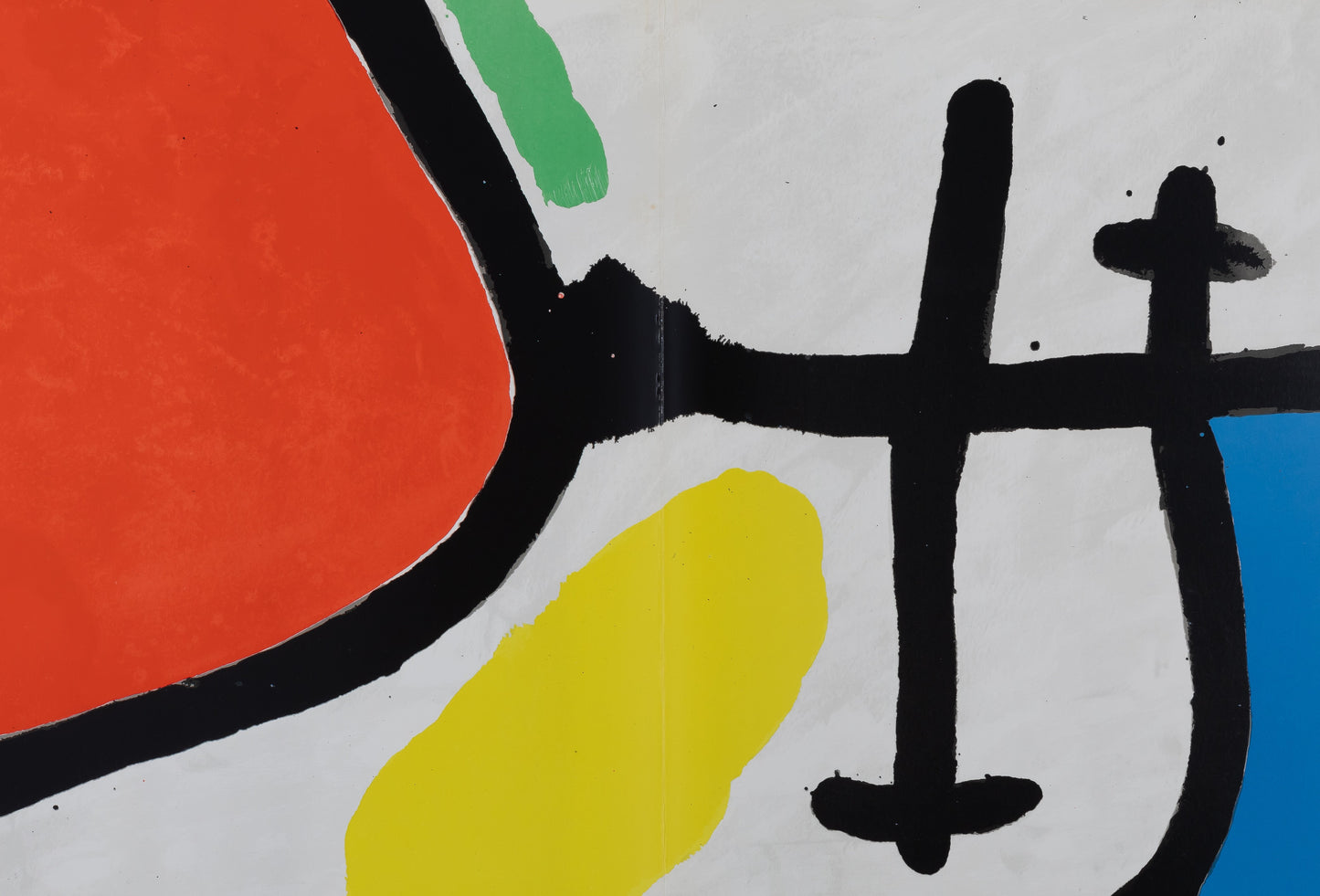 Joan MIRO : Tapis de Tarragona VII - Lithographie en couleurs