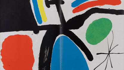 Joan MIRO : Tapis de Tarragona VIII - Lithographie en couleurs