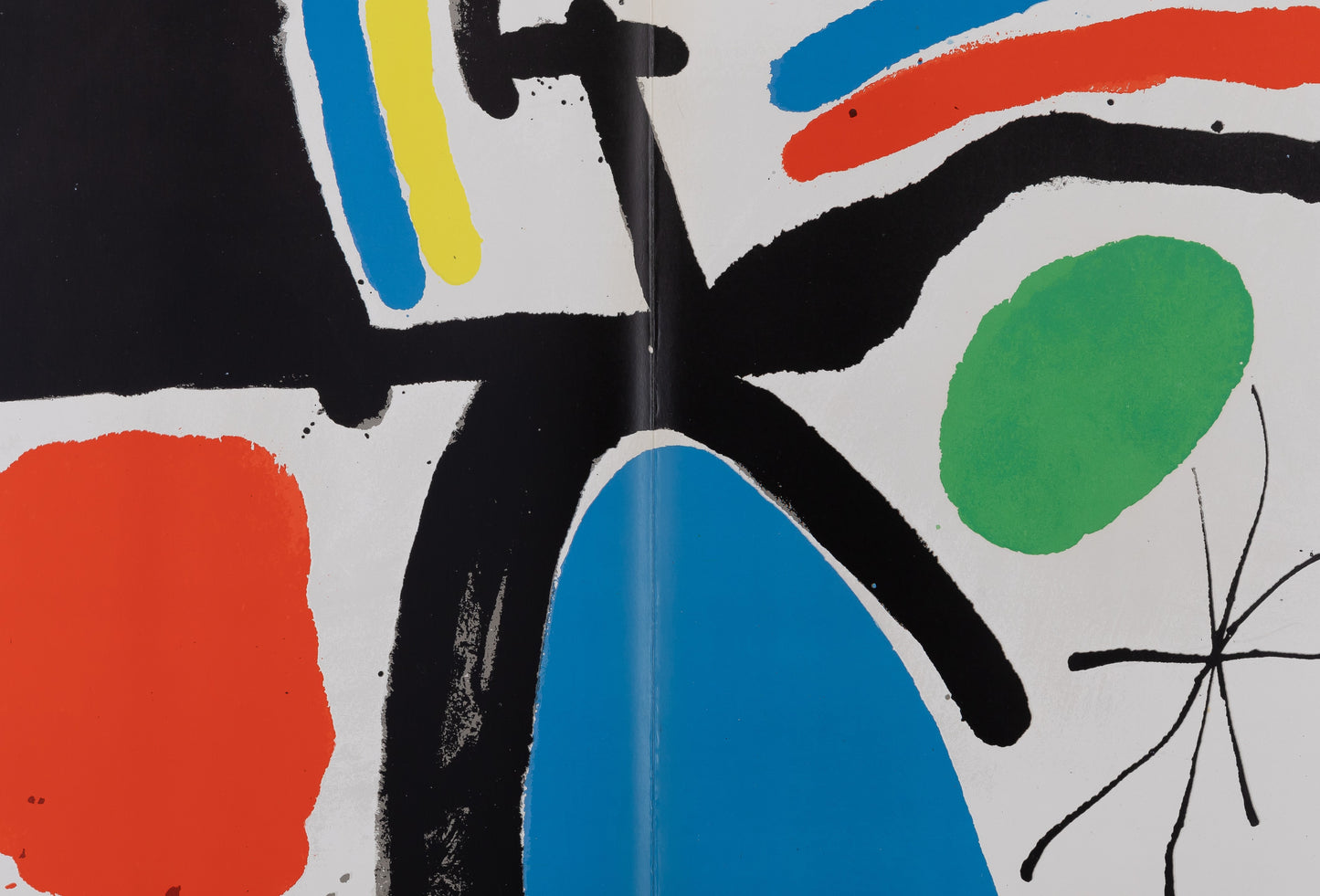Joan MIRO : Tapis de Tarragona VIII - Lithographie en couleurs