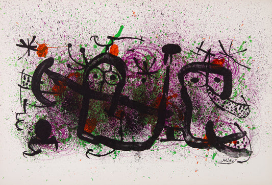 Joan MIRO : Ma de Proverbis - Lithographie originale signée