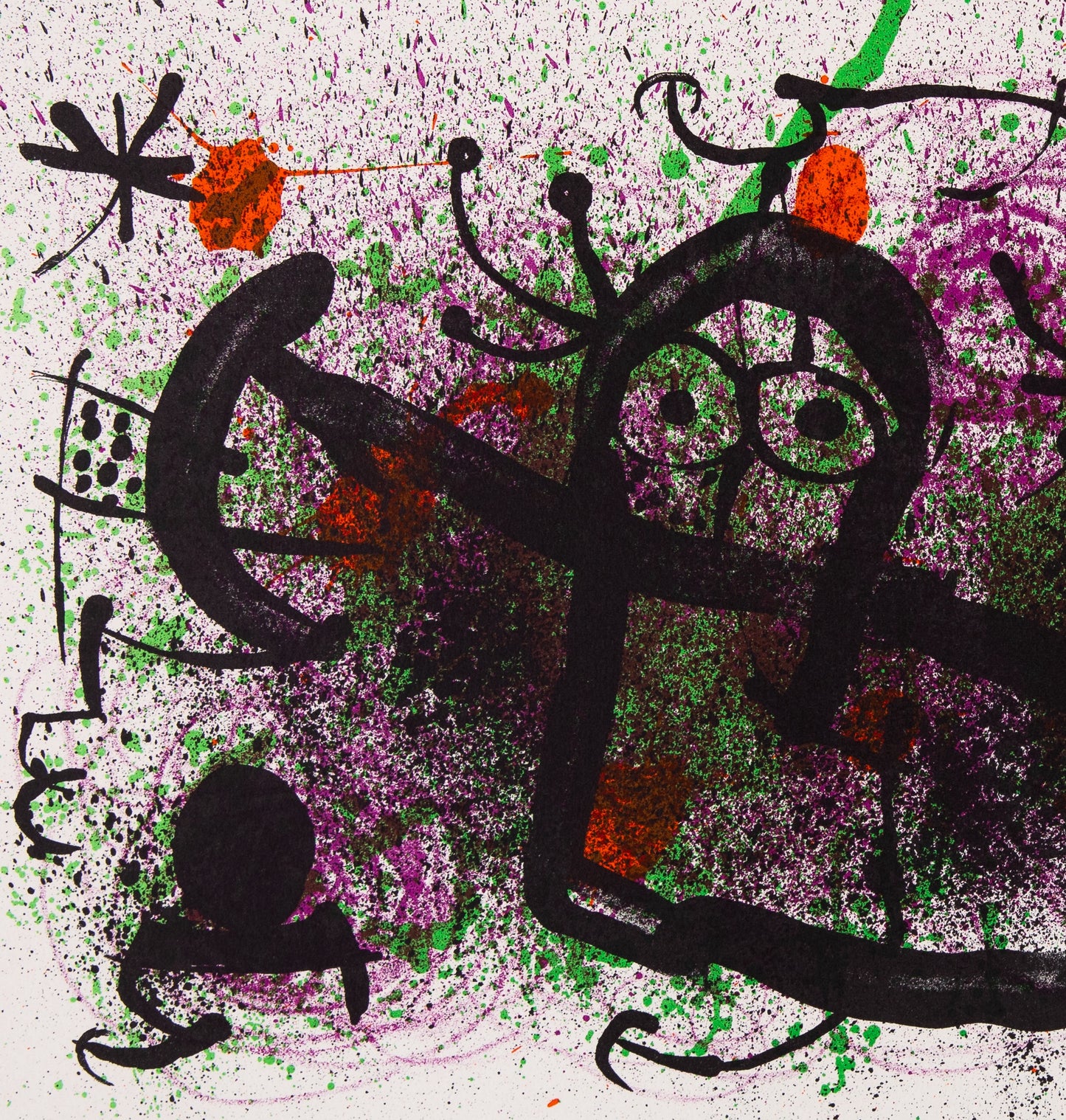 Joan MIRO : Ma de Proverbis - Lithographie originale signée