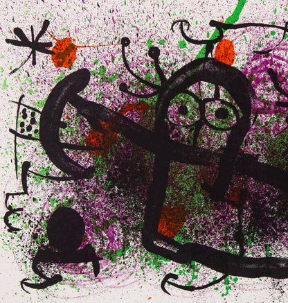 Joan MIRO : Ma de Proverbis - Lithographie originale signée