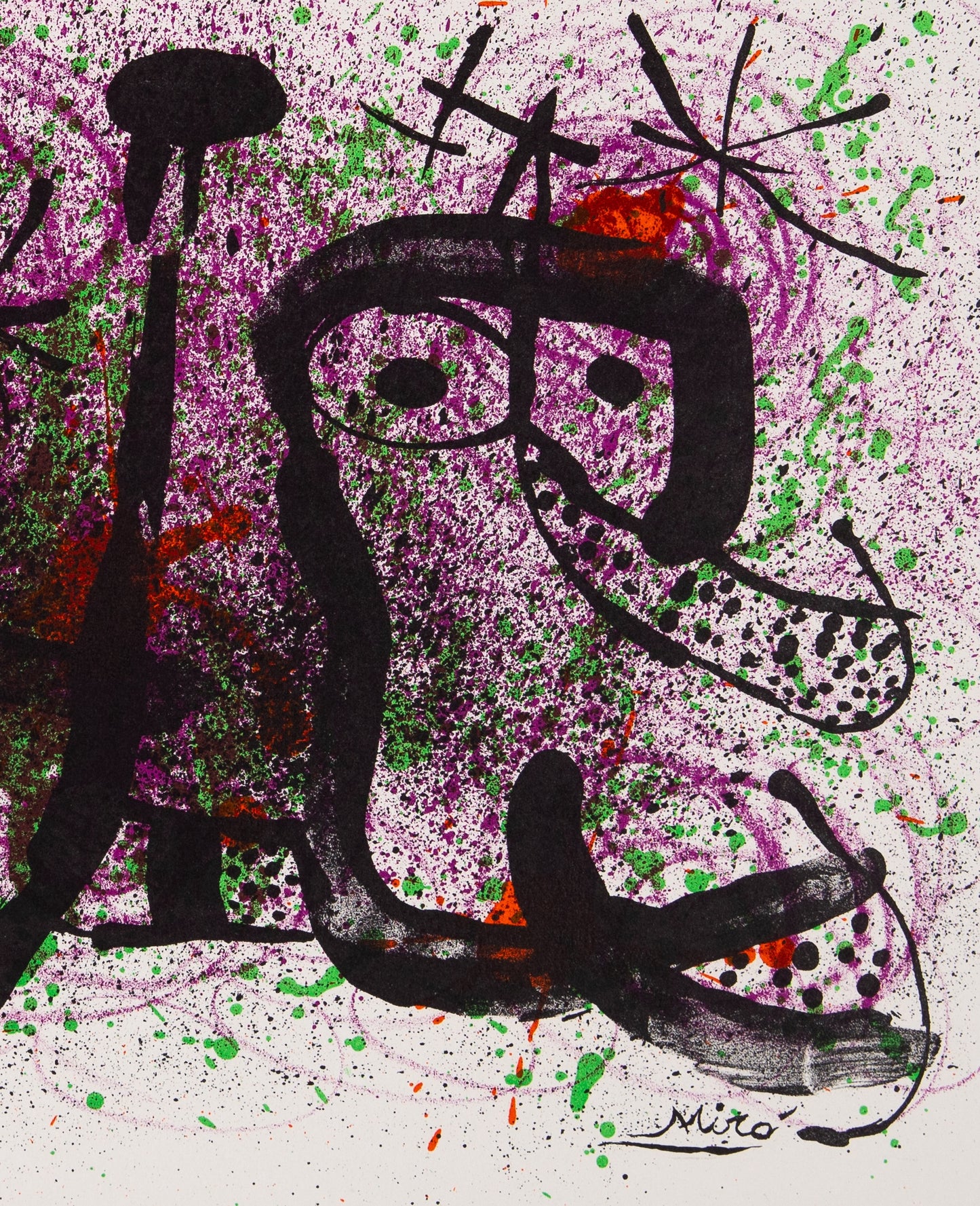 Joan MIRO : Ma de Proverbis - Lithographie originale signée