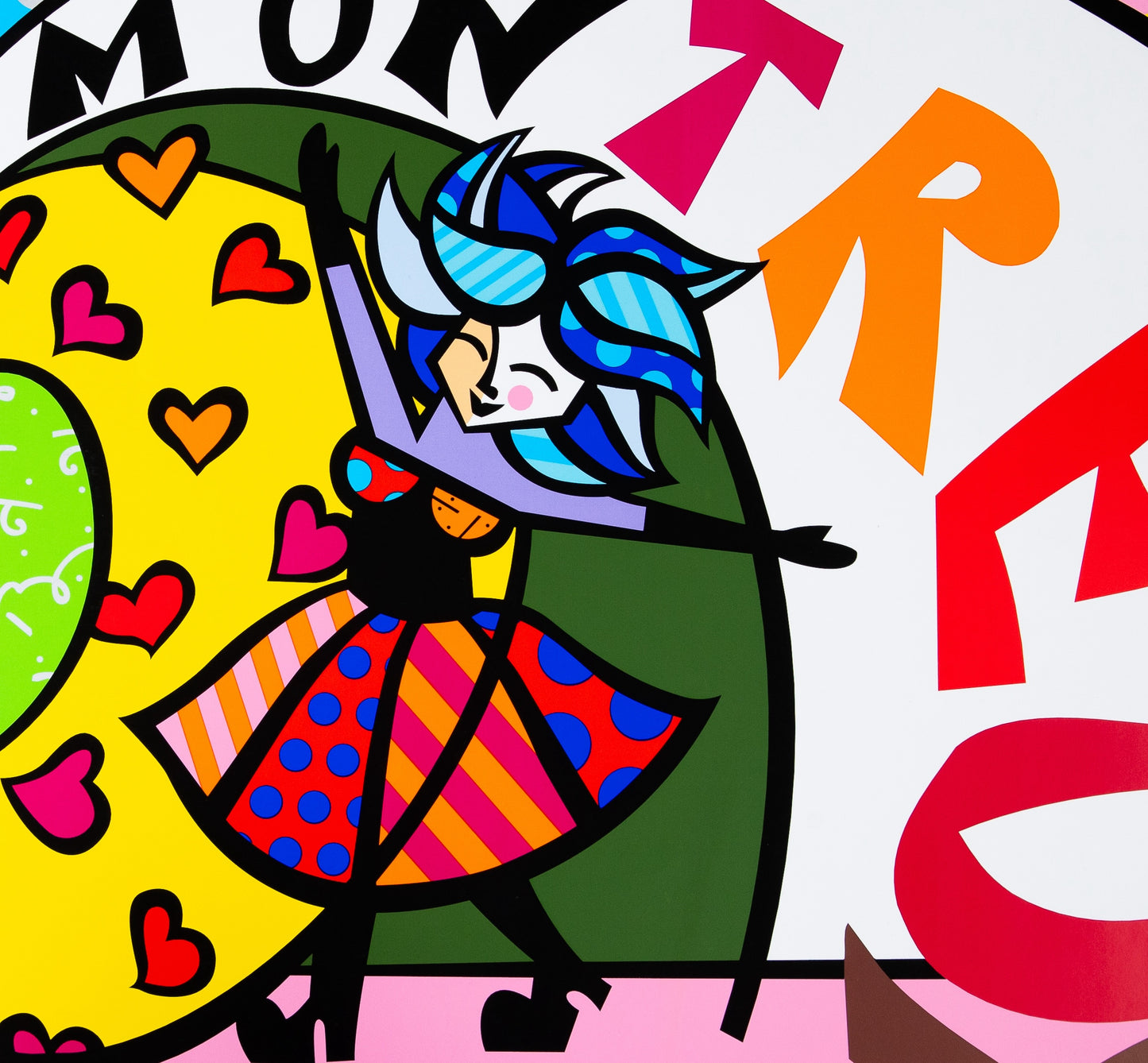 Romero BRITTO : Montreux Jazz Festival - Sérigraphie originale signée
