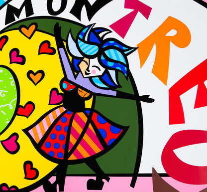 Romero BRITTO : Montreux Jazz Festival - Sérigraphie originale signée