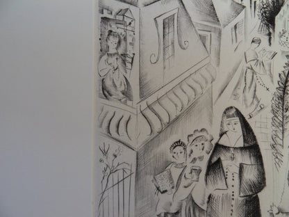 Mily POSSOZ : Fontenay - Gravure originale signée