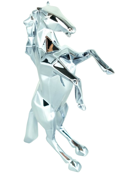 Richard ORLINSKI : Horse Spirit (Pearl Grey Edition) - Sculpture originale
