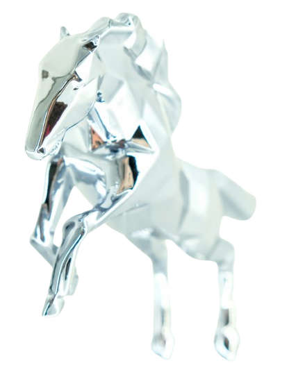 Richard ORLINSKI : Horse Spirit (Pearl Grey Edition) - Sculpture originale