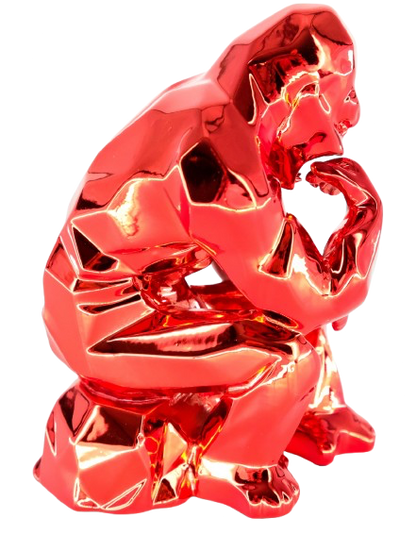 Richard ORLINSKI : Thinker Spirit (Red edition) - Sculpture originale