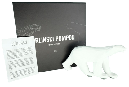 Richard ORLINSKI : Ours Pompon - Sculpture originale