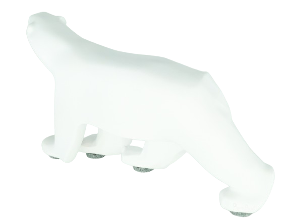 Richard ORLINSKI : Ours Pompon - Sculpture originale
