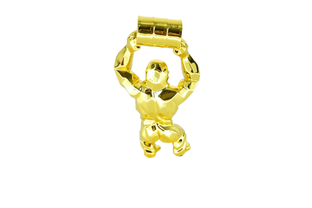 Richard ORLINSKI : Kong Oil Spirit (Gold edition) - Sculpture originale