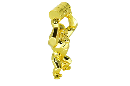 Richard ORLINSKI : Kong Oil Spirit (Gold edition) - Sculpture originale