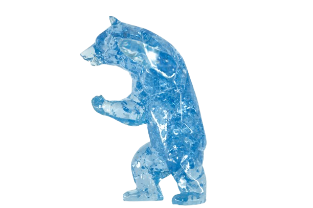 Richard ORLINSKI : Standing Bear (Bear Bubble) - Sculpture originale