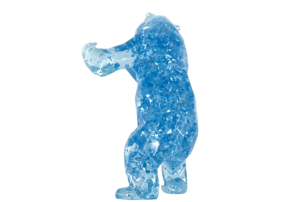 Richard ORLINSKI : Standing Bear (Bear Bubble) - Sculpture originale