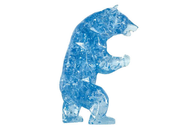 Richard ORLINSKI : Standing Bear (Bear Bubble) - Sculpture originale