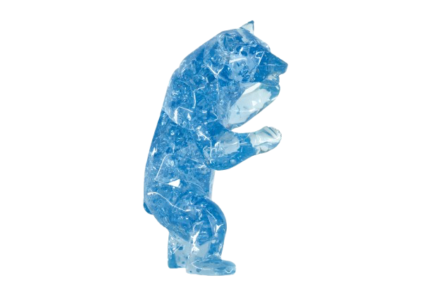 Richard ORLINSKI : Standing Bear (Bear Bubble) - Sculpture originale