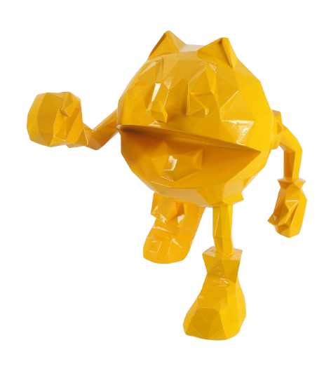 Richard ORLINSKI : Pac-man (Yellow Edition) - Sculpture originale
